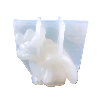 Силиконовая форма 3D Dragon, сделай САМ, Кристаллическая форма из эпоксидной смолы, Форма для мороженого, украшения