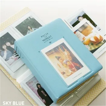 Высококачественный мини-фотоальбом на 8 карточек (64 отделения) Многоцветные 3-дюймовые мини-альбомы Monet в винтажном стиле