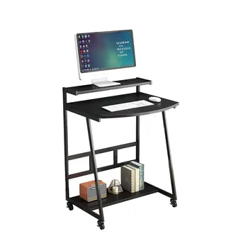 Стол для ноутбука Небольшой стационарный стол Столы для домашнего офиса для небольших помещений Портативный стол, компьютерный рабочий стол для учебы студентов
