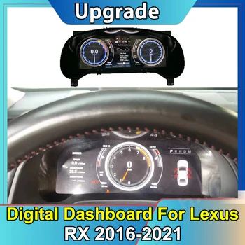Автомобильный ЖК-Цифровой Кластер Virtual Cockpit SpeedMeter Dash Carplay Для RX RX300 RX330 RX350 RX400 RX45 Панель Приборного Экрана