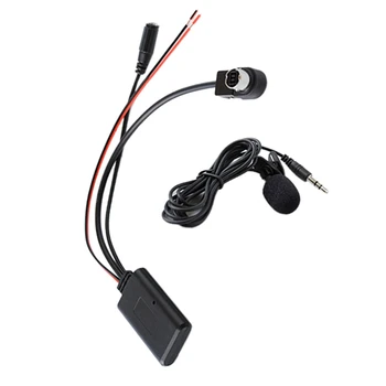 3X Автомобильный Bluetooth AUX Адаптер Беспроводной Аудио Телефонный Звонок Микрофон Громкой Связи Для Alpine KCA-121B AI-NET CDA-9857 CDA-9886