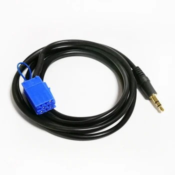 Автомагнитола ISO 8Pin Grundig Plug Aux Кабель для I-Pod I-Phone Mp3 для радио Mercedes Benz Smart 450
