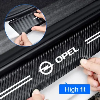для серии OPEL Специальная накладка на порог автомобиля противоскользящая защитная полоса наклейка на багажник против царапин наклейка из углеродного волокна