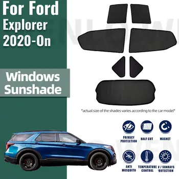 Для Ford Explorer 6 2020 2021 2022 2023 2024 Автомобильный Солнцезащитный Козырек Передняя Задняя Шторка Лобового Стекла Боковое Детское Окно Солнцезащитный Козырек