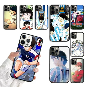 Футбольный Чехол Для телефона Captain Tsubasa Ozora Genzo Для iPhone 15 11 12 13 14 Pro Max Mini Cover Для iPhone XS Max XR 7 8 Plus