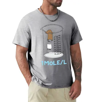 Химия 1 Моль на литр для футболки с надписью 