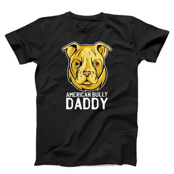 Футболка American Bully Daddy, папина рубашка, подарок на День отца