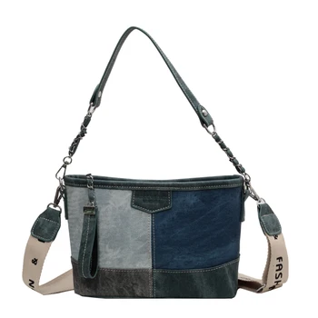 Модные сумки-ведра для женщин, высококачественная кожаная сумка через плечо, милые кошельки и сумочки, дизайнерская сумка через плечо, ранец