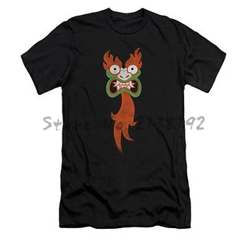 Samurai Jack Aku Face Bad Guy, новая приталенная рубашка для взрослых Cartoon Network, размер S-XXXL, размер евро