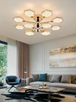 Современная минималистичная лампа в гостиной 2023 New Light Роскошная Люстра Высокого класса для Прихожей Роскошная атмосфера