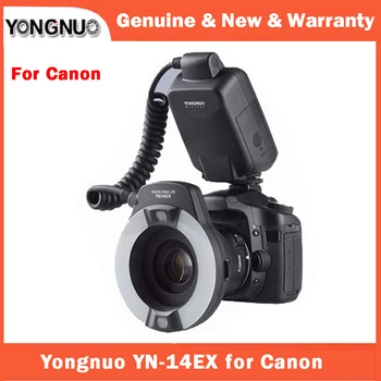 Yongnuo YN-14EX YN 14EX TTL Светодиодная Кольцевая вспышка для Макросъемки Speedlite для Canon 5D Mark II 5D Mark III 6D 7D 60D 70D 700D 650D