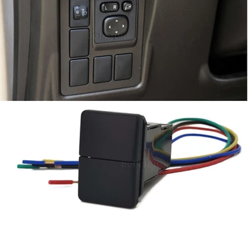 Для автомобиля Toyota Camry Corolla Prius PRADO двухклавишный переключатель без рисунка Кнопочный переключатель с проводными аксессуарами
