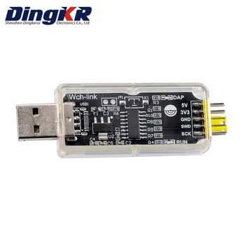 1 шт. Симулятор DAPLINK 3,3 В/5 В SWD/USB Программатор-загрузчик Эмулятор для контроллера STM32 Виртуальный последовательный порт
