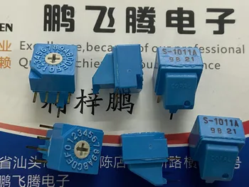 1ШТ Япония S-1011A 0-F/16-битный переключатель кодирования с поворотным диском 4: 1 контактная боковая регулировка положительного кода
