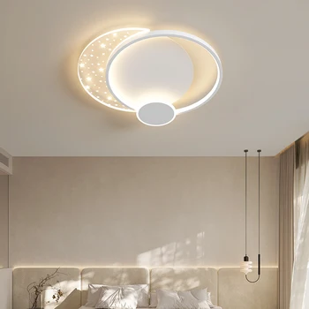Светильник для спальни потолочный светодиодный светильник в современном минималистичном стиле, светильник для главной спальни, украшение дома в скандинавском стиле, роскошное освещение