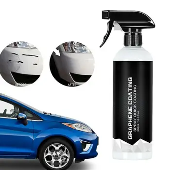 Керамическое покрытие для автокраски, жидкий защитный аэрозоль, Высокозащищенное графеновое покрытие для ухода за деталями автомобиля и инструментами-Чистка автомобиля