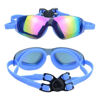 Очки для плавания с широким обзором, защищающие от запотевания и ультрафиолета, плавательные очки Audlt, не протекающие Очки для плавания