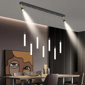 Современные подвесные светильники для столовой, внутреннее освещение, потолочный светильник, подвесной светильник, светодиодные люстры для гостиной, внутреннее освещение
