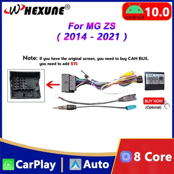 WHEXUNE Для MG ZS 2014 2015 2016 2017-2021 Мультимедийный плеер Canbus