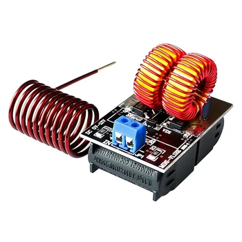 Мини-нагревательная машина ZVS мощностью 120 Вт, высокочастотный индукционный нагревательный модуль, драйвер нагревателя