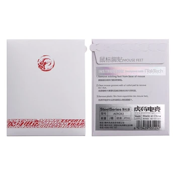 1 упаковка улучшенных наклеек для игровой мыши, наклеек для ножек мыши для Steelseries- Aerox 3 Wireless Glides