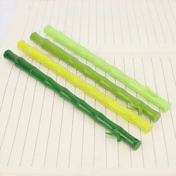 Бамбуковая ручка Водяная ручка Бамбуковая гелевая ручка для канцелярских принадлежностей для студентов