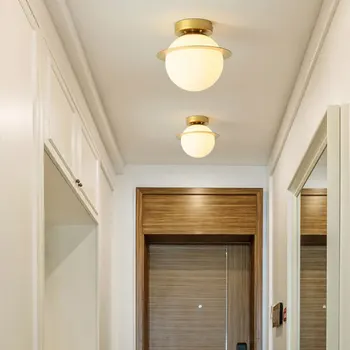 Скандинавский потолочный светильник Подвесной светильник для балкона Потолочный светильник для гардеробной Светодиодный Креативный светильник для гостиной Потолочный светильник для коридора