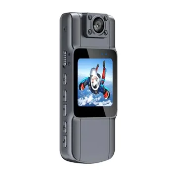 Мини-Камера Wifi HD / 4K Инфракрасного Ночного Видения с Вращающимся на 180 ° Объективом и Задней Клипсой Для Записи Данных Правоохранительных Органов AP Camera