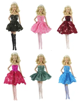 1 Комплект Кукольной одежды в масштабе 1:6, Платье, Наряд для куклы 11,5 дюймов 30 см, Множество стилей на выбор, Подарки для девочек, аксессуары для кукол # 8