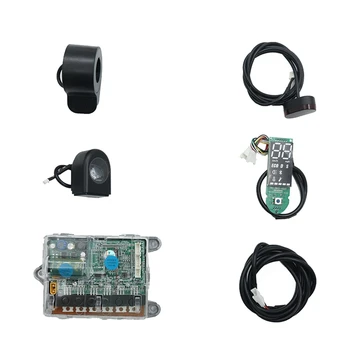 Измеритель приборной панели + комплект контроллера цифрового дисплея, комплект векторного контроллера синусоидальной волны для аксессуаров для электрического скутера Xiaomi M365