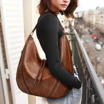 Женская сумка роскошного дизайна, Женская сумка подмышками, новая модная сумка через плечо большой емкости, сумка с улучшенной текстурой, женская сумка-тоут