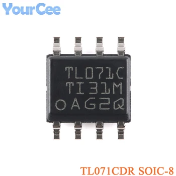 10шт TL071CDR TL071 SOIC-8 SMD Операционный усилитель JFET Входной Малошумящий чип IC