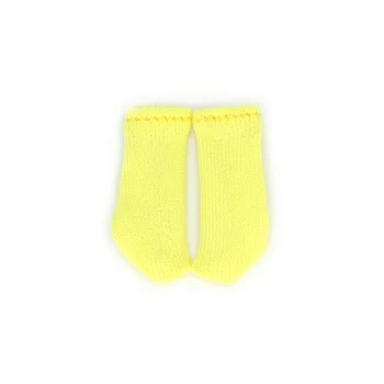 Размер кукольных носков OB11 и размер куклы Blythes модные зеркальные носки joker, носки ярких цветов, желтая черная пудра и другие цвета