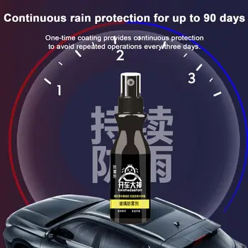 Покрытие от дождя на лобовом стекле автомобиля, Водонепроницаемая пленка, средство для защиты от дождя на лобовом стекле автомобиля