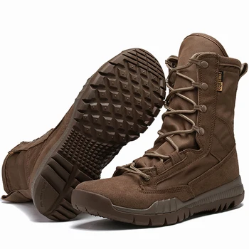 Мужские тактические ботинки, военные ботинки, армейские ботинки для пустыни, уличная походная обувь, армейские ботинки, мужская обувь, походная обувь Militari Tactic